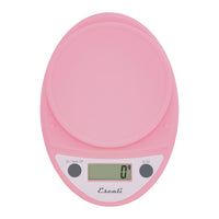 Escali Primo Digital Food Scale Multi-Functional Kitchen Scale and Baking Scale for Precise Weight Measuring and Portion Control, 8.5 x 6 x 1.5 inches, Soft Pink