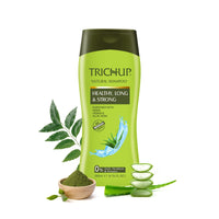 Trichup Healthy, Long & Strong Hair Shampoo - with The Natural Goodness of Aloe Vera, Neem & Henna (200ml)