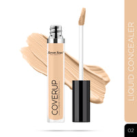 Seven Seas Full Coverage Concealer, Matte & Poreless | Ultra Blendable Matte finish waterproof Long Lasting concealer