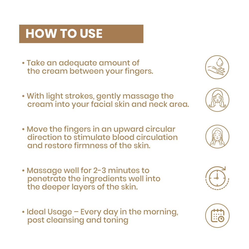 Ozone Glo Radiance Renewing Day Cream 50 G For a Glowing, Youthful Looking Complexion. Hydrating and Nourishing Formula to Heal Dull Damaged Skin - Paraben and Sulfate Free