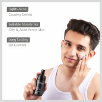 Provalo Men Walnut Foaming Face Wash For Acne And Pimples - 100ML | Skin Brightening and Glowing Skin With Walnut and Salicylic Acid (1%) | Face Wash For Men | For Oily, Acne Prone & Dry Skin