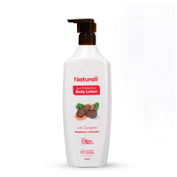 Naturali Sun Protection Sunscreen Body Lotion | SPF 25 PA+++ UVA/UVB Protection | Nourishing & Moisturising | Lightweight | Non-sticky | Non-greasy | Avocado & Raspberry Body Lotion | 400ml