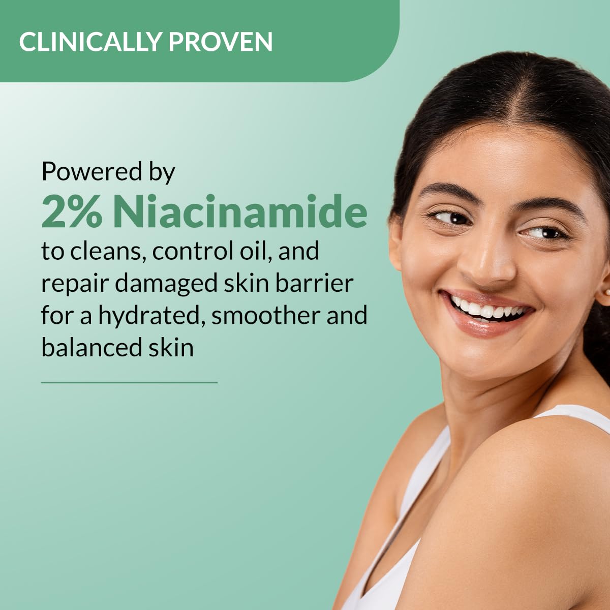 Fixderma Dewrav Barrier Repair & Pore Minimizing with 2% Niacinamide Face Wash | Cica Extract & Ceramide Improves Skin Barrier & Soothes Irritated Skin | For Normal, Dry & Sensitive Skin | 100Ml