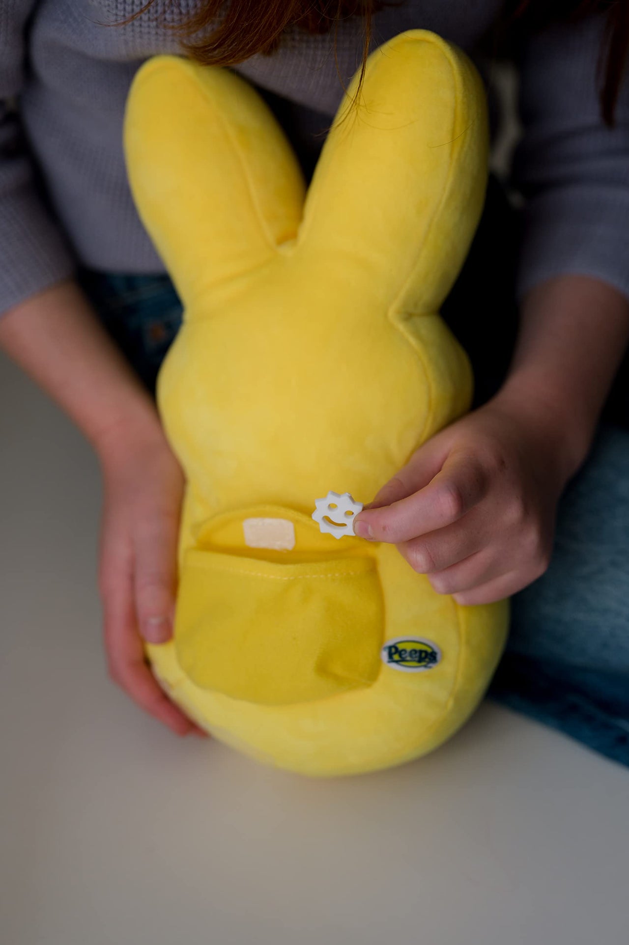 Animal Adventure 11.5" PEEPS Bunny Message Board Yellow