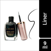 Lakmé Insta Matte Liquid Eye Liner, Black, 9Ml And Jewel Sindoor, Maroon, 4.5Ml