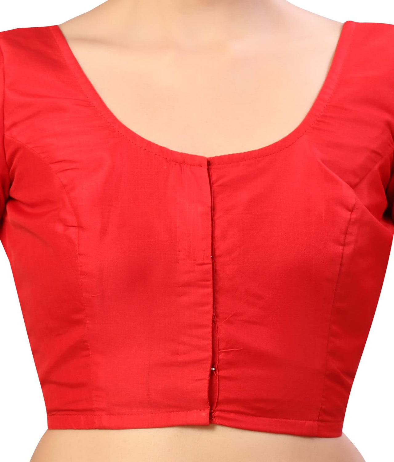 X3 Women's  Polyester Short Sleeves Silky Saree