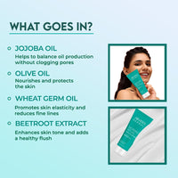 JOVEES Herbal Morning Ritual Moisturizer Cream| Prevents Dark Spots | Reduces Fine Line & Improves Skin Elasticity | UVA & UVB Protection | Nourishes & Hydrates Skin | All Skin Types 100ml