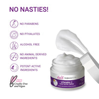 Iba Advanced Activs Vitamin C Daily Glow Cream, 50 g with Hyaluronic Acid for Enhances Skin Radiance and Reduces Dullness