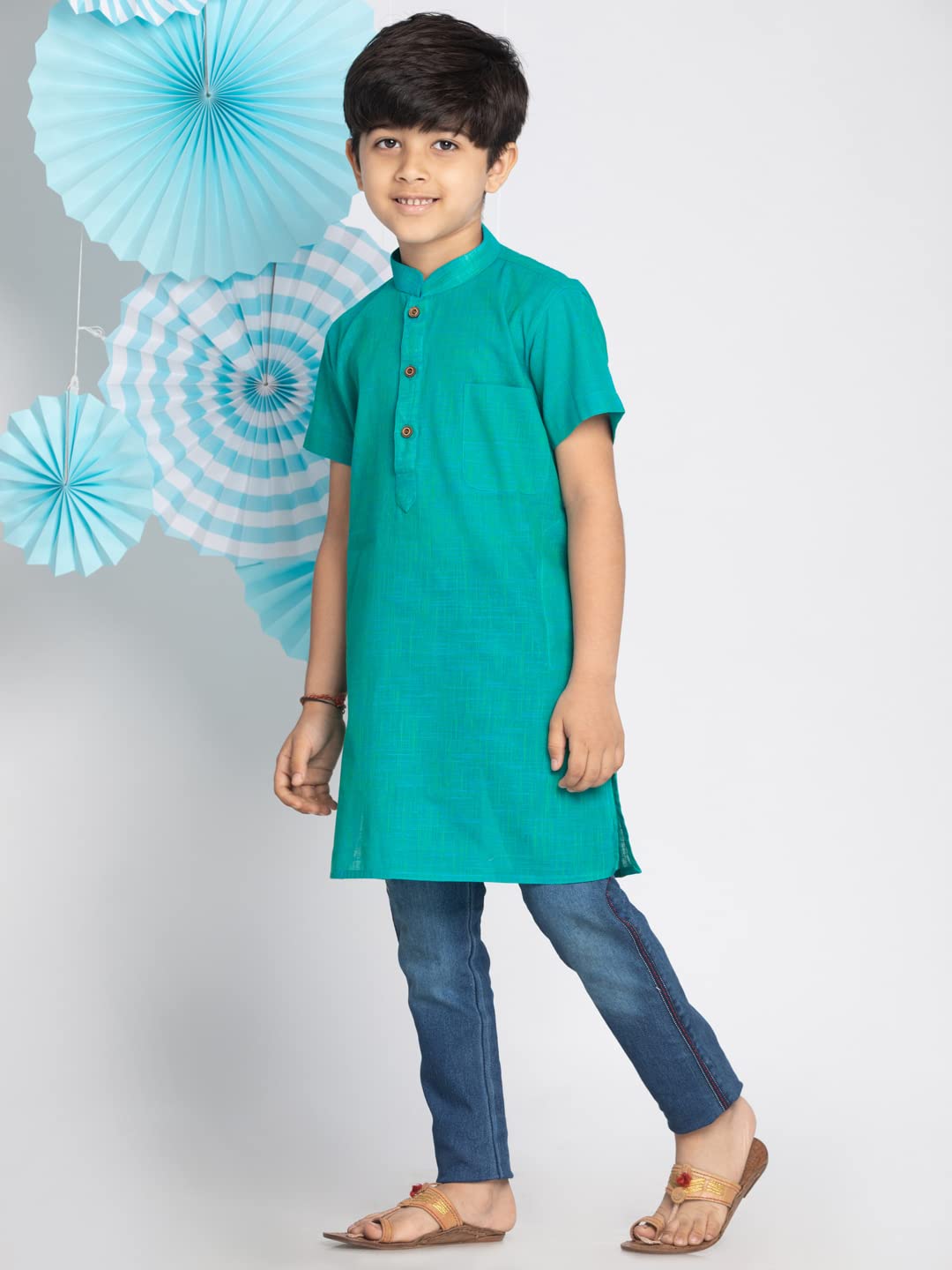 VASTRAMAY Boys' Ethnic Kurta