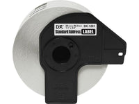 Brother Genuine DK1201 Die-Cut Standard Rolled Address Labels for QL Printers, (DK1201) 1 Roll