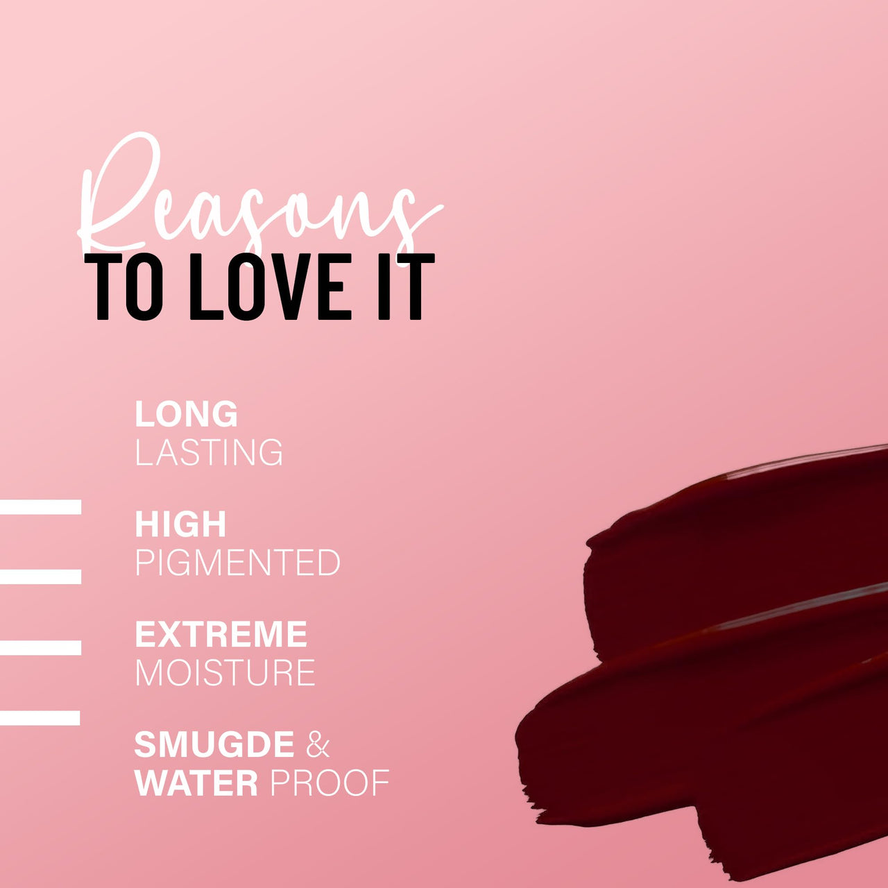 Seven Seas Pure Liquid Lipstick, Matte Finish, Purple (Rose Bud Cherry, 7ml)