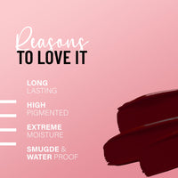 Seven Seas Pure Liquid Lipstick, Matte Finish, Purple (Rose Bud Cherry, 7ml)