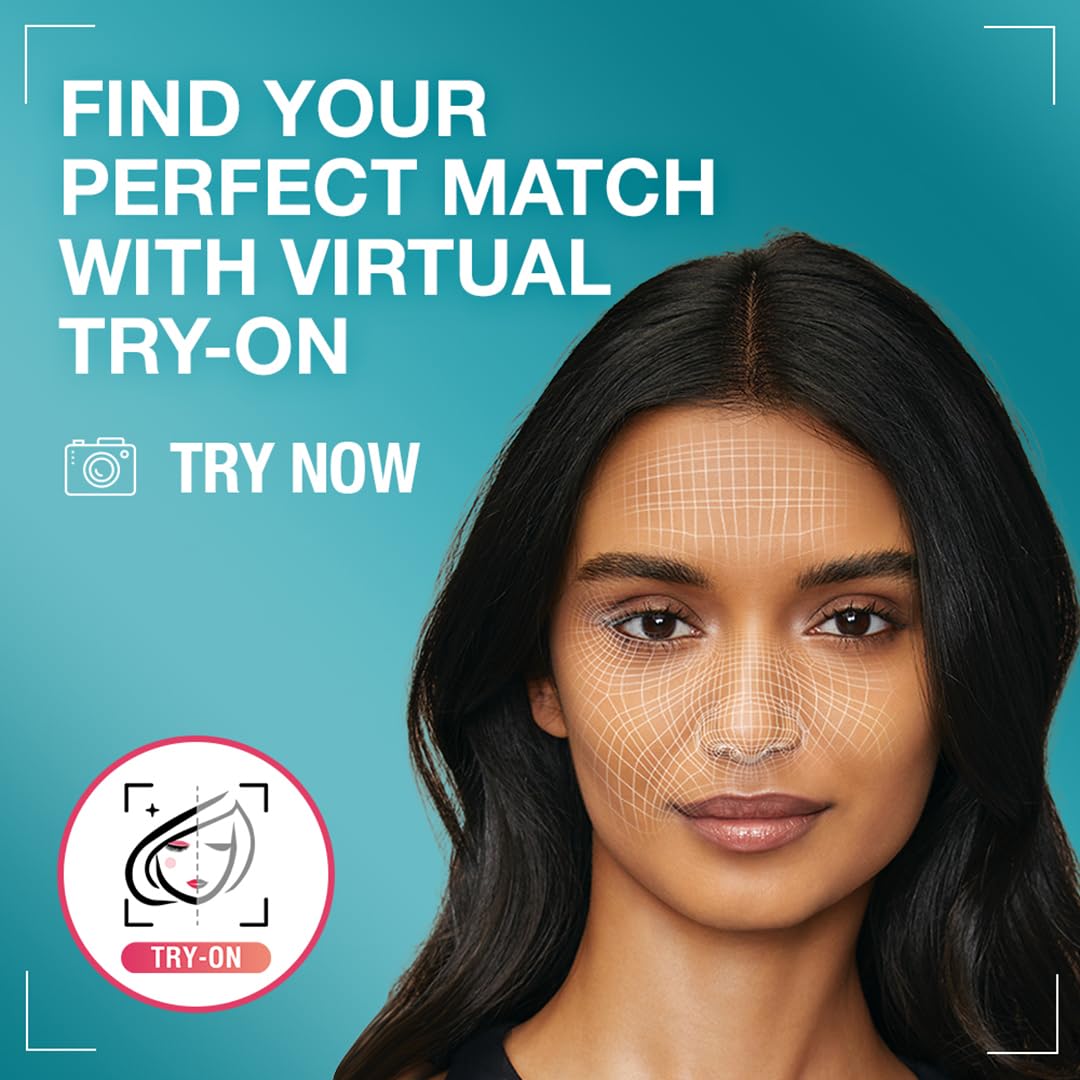 Maybelline New York Liquid Foundation, Matte & Poreless, Full Coverage Blendable Normal to Oily Skin, Fit Me, 128 Warm Nude, 18 ml (Pack of 2)