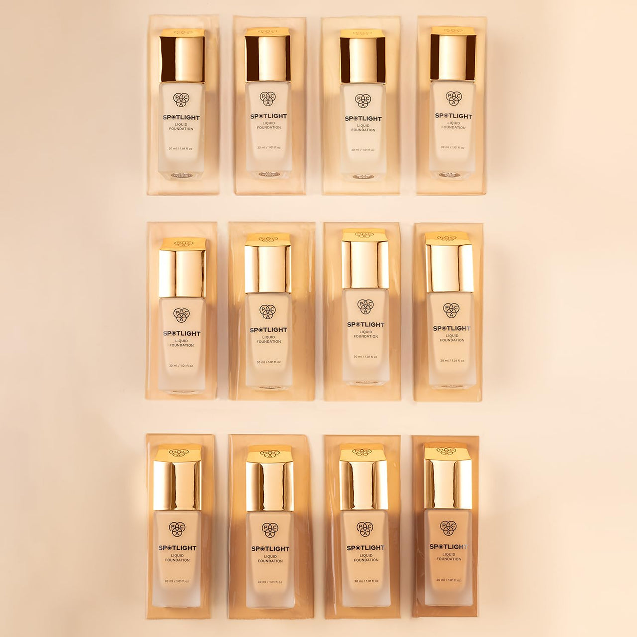 PAC Spotlight Liquid Foundation - 01 (Coconut Cloud)