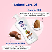 Chicco Baby Moments Body Lotion for Babies, 500ml | Almond Milk & Murumuru Butter | Quick Absorb Formula with Natural Ingredients for Ultra Soft Skin | Dermatologically Tested | Parabens & Phenoxyethanol Free