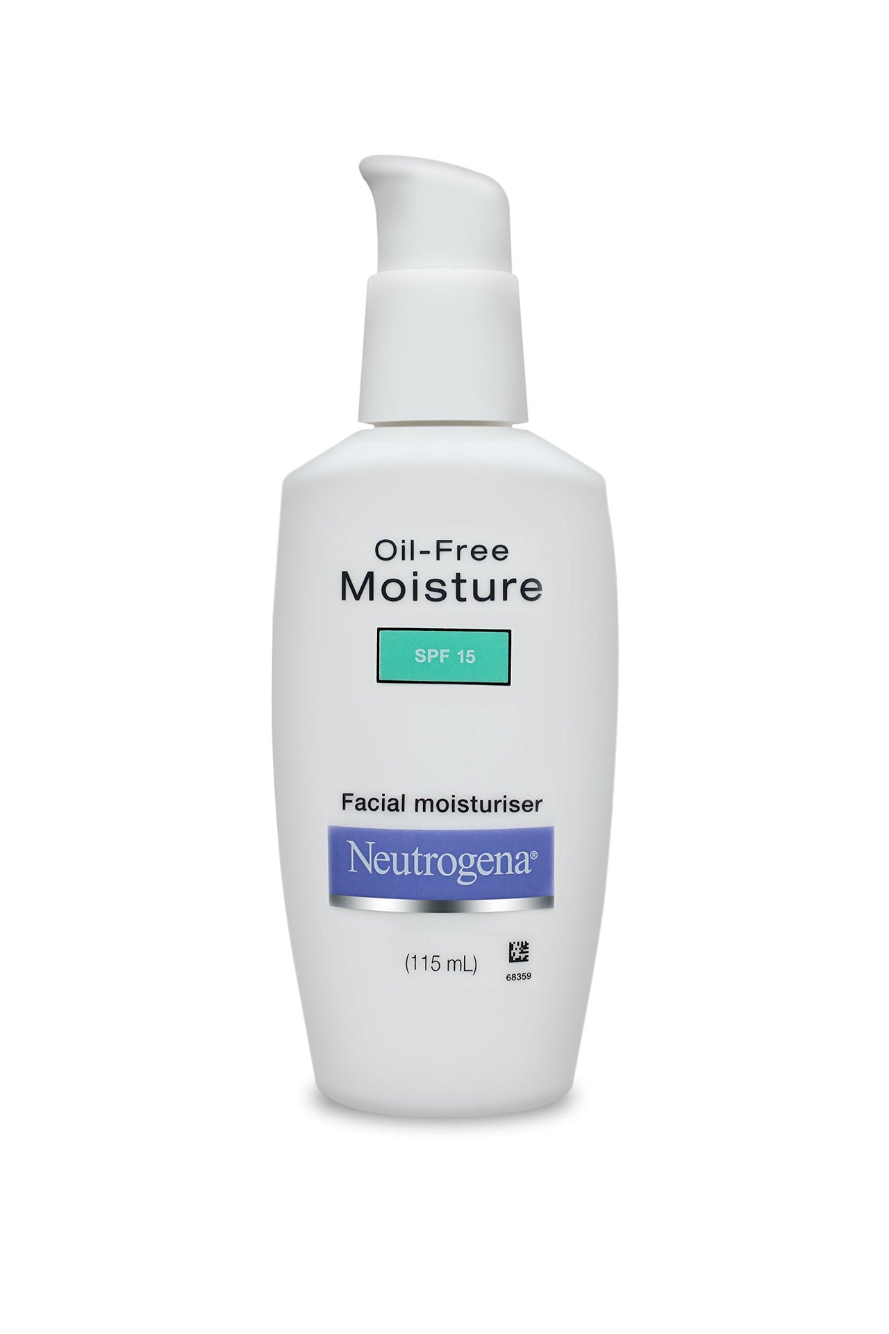 Neutrogena Ultra Sheer Dry Touch Sunblock SPF 50+ Sunscreen For Women And Men, 30ml And Neutrogena Oil Free Facial Moisturiser, SPF 15, 115ml