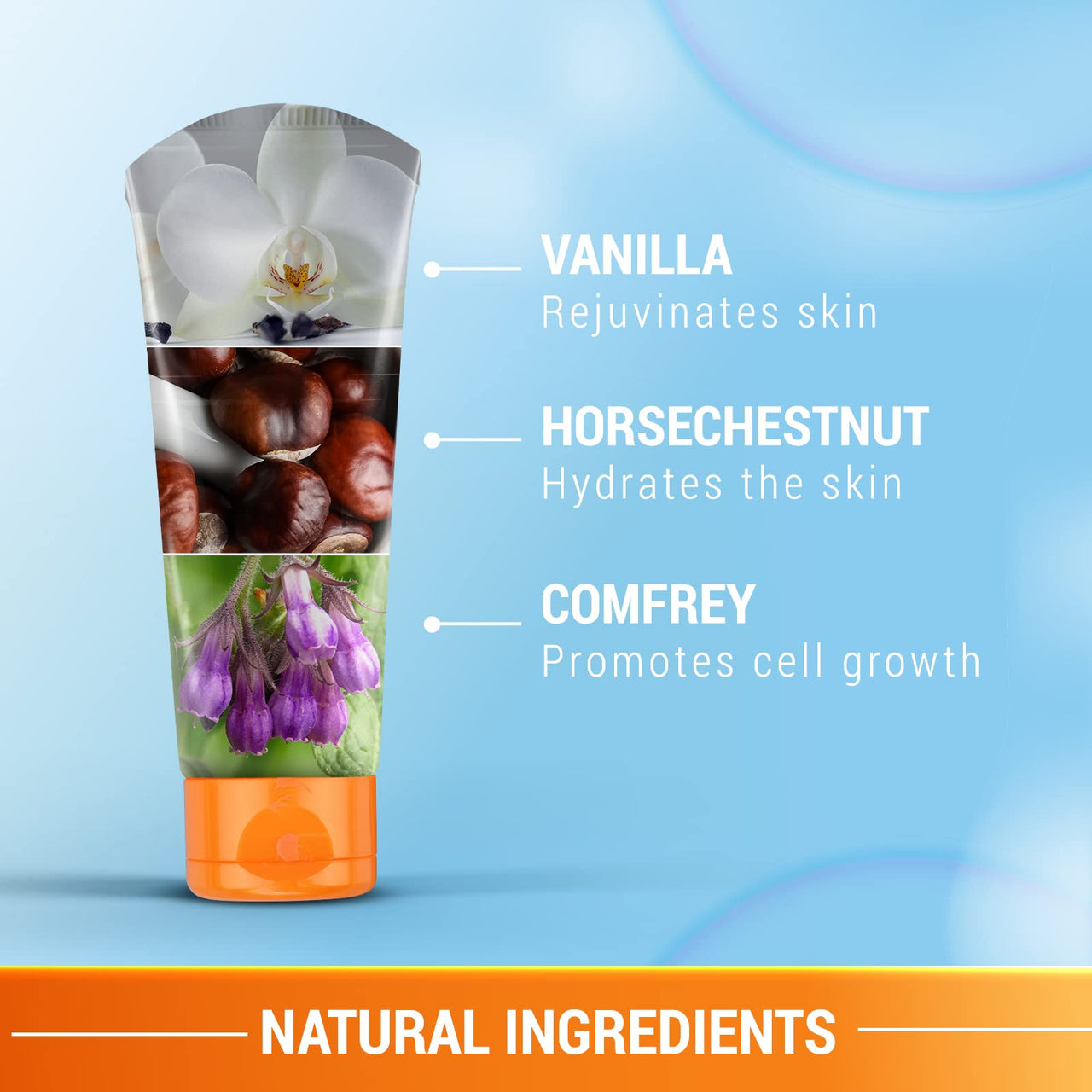 Lotus Herbals Sunscreen for Women & Men | Safe Sun UV Screen Matte Gel Sunscreen SPF 50 & PA+++ | UVA & UVB Protection | Comfrey, Vanilla, Horse Chestnut Extract | No White Cast | Normal to Oily Skin | 100g