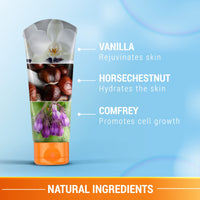 Lotus Herbals Sunscreen for Women & Men | Safe Sun UV Screen Matte Gel Sunscreen SPF 50 & PA+++ | UVA & UVB Protection | Comfrey, Vanilla, Horse Chestnut Extract | No White Cast | Normal to Oily Skin | 100g