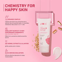 Plum Oat & 1% Ceramide Barrier Love Face Cream | Repairs, Strengthens & Maintains Skin Barrier | Moisturizer with Vitamin E & Allantoin | For Normal, Dry Skin | Women & Men | 50 g