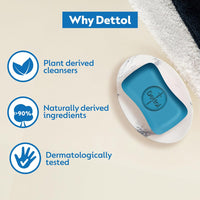 Dettol Icy Cool Bathing Soap Bar With 2x Menthol (400gm), 100gm - Pack of 4