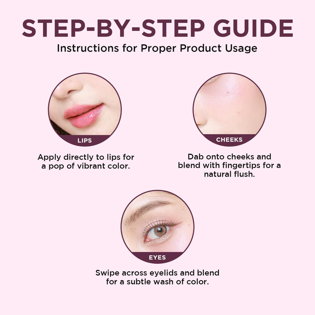 Orgatre Moodbliss Lip, Cheek & Eye Tint with Goodness of Kojic Acid & Retinol (Crimson Kiss, 8GM)