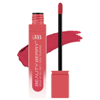 Beauty Berry Hold Up All Day Liquid Lipstick | Long Lasting, Non Transfer Matte Lipstick | Highly Pigmented, Smooth One Swipe Application & Lightweight Liquid Lipstick for Women (02 - Pinky Spice, 7.5g)