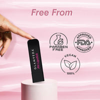 Glamveda Ph Lipstick | Color Changing Black Lipstick With Glossy Pink Payoff | Long Lasting Nourishment, SPF 10, Enriched With Vitamin E & Jojoba Oil| Vegan & Paraben Free | 4 gm Pack of 1