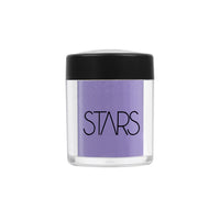 Stars Cosmetics Eyeshadow Pigment Powder For Professional Look with Medium Coverage Easy Blend Glitery Finish Luminious Long Lasting All Skin Type Eye Makeup for Girl Women (Violet) 4g