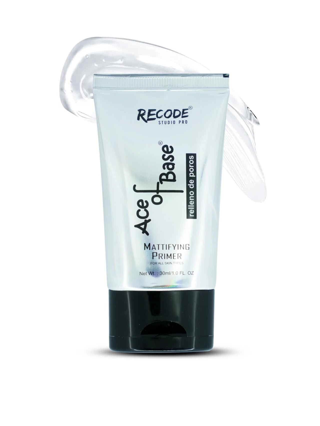 Recode Ace of Base Mattifying Primer for Face Makeup 30ml | Applicable on Oily & Dry Skin | Blurs Fine Lines, Wrinkles & Pores