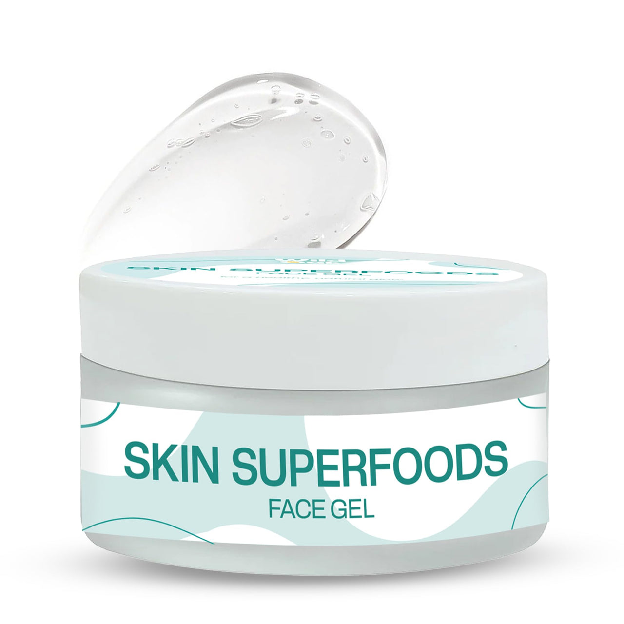 WildOak 72 hrs Advanced Hydrating Face Gel with 15 Skin Superfoods | Retinol, Hyaluronic Acid, Probiotics, Collagen, Peptides & Ceramides | Boosts Elasticity & Anti-Aging | Improve Barrier | 100gm