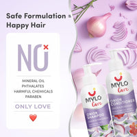 Mylo Pre & Post Pregnancy Hairfall Shampoo & Conditioner with Onion - 200 ml each