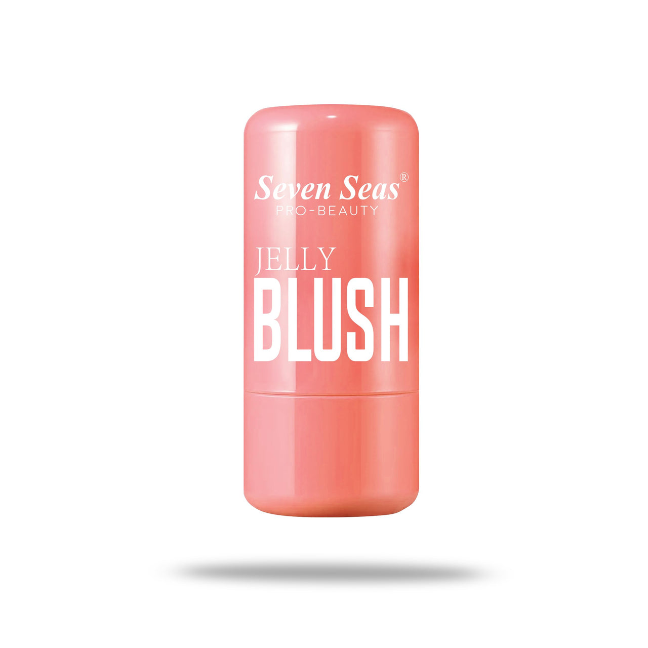 Seven Seas Matte Jelly Blush Tint | Moisturising | Long-Lasting Lip And Cheek Tint | Highly Pigmented | Smudgeproof | Jelly Tint For Women And Girls (01-Poppy Pink, 5G)