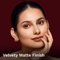 Pilgrim Matte Bullet Lipstick Intense Colour Transferproof & Smudgeproof Nude Mystery -05,Peach