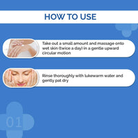 The Derma Co Bye Bye Acne Combo - 3% AHA-BHA Foaming Face Wash (100 ml) + 2% Salicylic Acid Face Serum (30 ml)