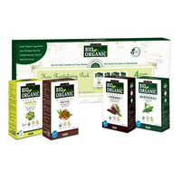 INDUS VALLEY Hair Revitalising Pack Amla, Shikakai, Reetha and Bhringraj Powder | Beauty Gift Set | Gift for Your Best Friend, Lover, Girlfriend, Fiancee, Wife, Mother, Daughter on Diwali Gift, Christmas, Birthday, Anniversary, New year, Valentine's  Day,