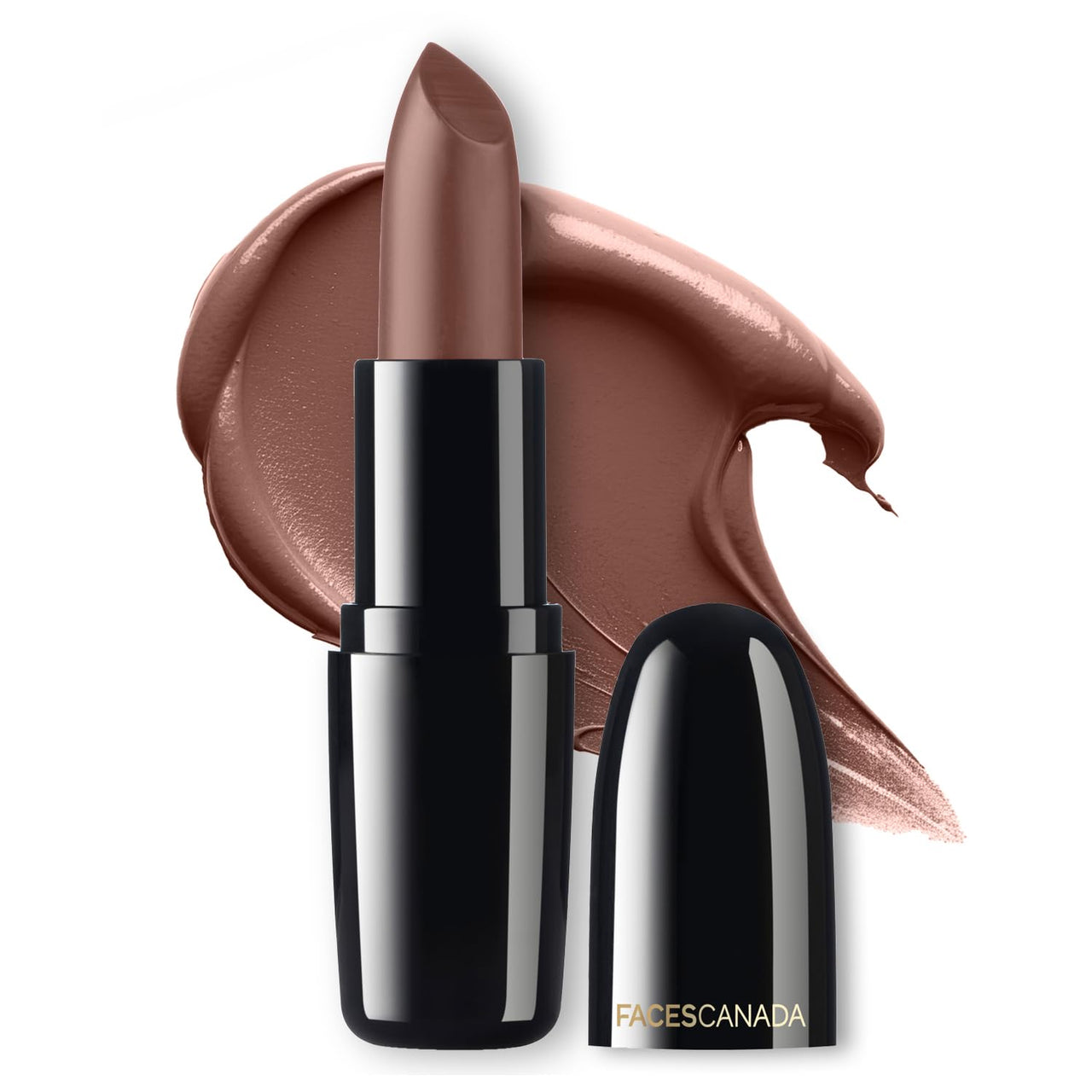 FACESCANADA Weightless Creme Finish Lipstick - Sweet Mocha (Brown), 4G | Creamy Finish | Smooth Texture | Long Lasting Rich Color | Hydrated Lips | Vitamin E, Jojoba Oil, Shea Butter, Almond Oil