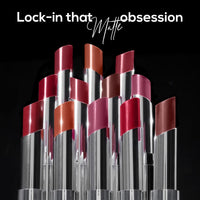 RENEE Matte Lock Lipstick - Jazz, Moisturizing, Long Lasting & Weightless Formula, Intense Color Pay Off with Ultra-Matte Finish, Enriched with Avocado oil, Vitamin E, D & Beta-Carotene, 3.5 Gm