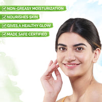 Mamaearth Honey Malai Oil-Free Face Moisturizer for Nourishing Glow - 80 g