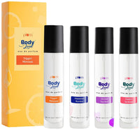 Plum Unisex Rose Scent Spray Bodylovin' Eau De Parfum Bundle (15 Ml) Set Of 4