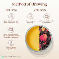 1868 by Tata Tea Green with Rose Tea Bags, Green Tea Leaves and Rose Petals, Green Tea Rich in Antioxidants, 15 Tea Bags