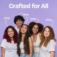 MANETAIN Beginner Basic Bundle | Moisturising Shampoo 237ml & Multipurpose Conditioner 200gm | Protein/Moisture Balanced for Curly, Wavy & Frizzy Hair | Frizz Control, Hydrating, Strengthening, Curl Enhancing | CG Friendly