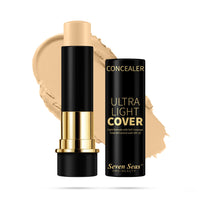 Seven Seas HD Pro Ultra Light Cover Concealer, Dark Circles and Blemish Eraser, Ultra Blendable, Instant Anti Age Eraser Eye (Nude)