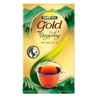 Tata Tea Gold Darjeeling | Fine Long Leaf Authentic Darjeeling Tea | Black Tea | 200g & Tata Tea Gold Darjeeling | Fine Long Leaf Authentic Darjeeling Tea | Black Tea | 75g