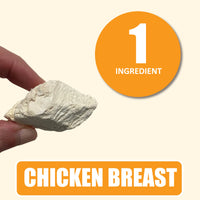 Whole Life Pet Just One Chicken Dog and Cat Value Packs - Human Grade, Freeze Dried, One Ingredient - Protein Rich, Grain Free, Made in The USA 10 Ounce (Pack of 1)