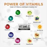 Orgatre Vitamin C Foaming Face Wash with Built-in Silicon Brush For Women & Men| Niacinamide Foaming cleanser for Acne prone Skin | | Vitamin C Face Wash |For Oily and dry Skin | 100 ml