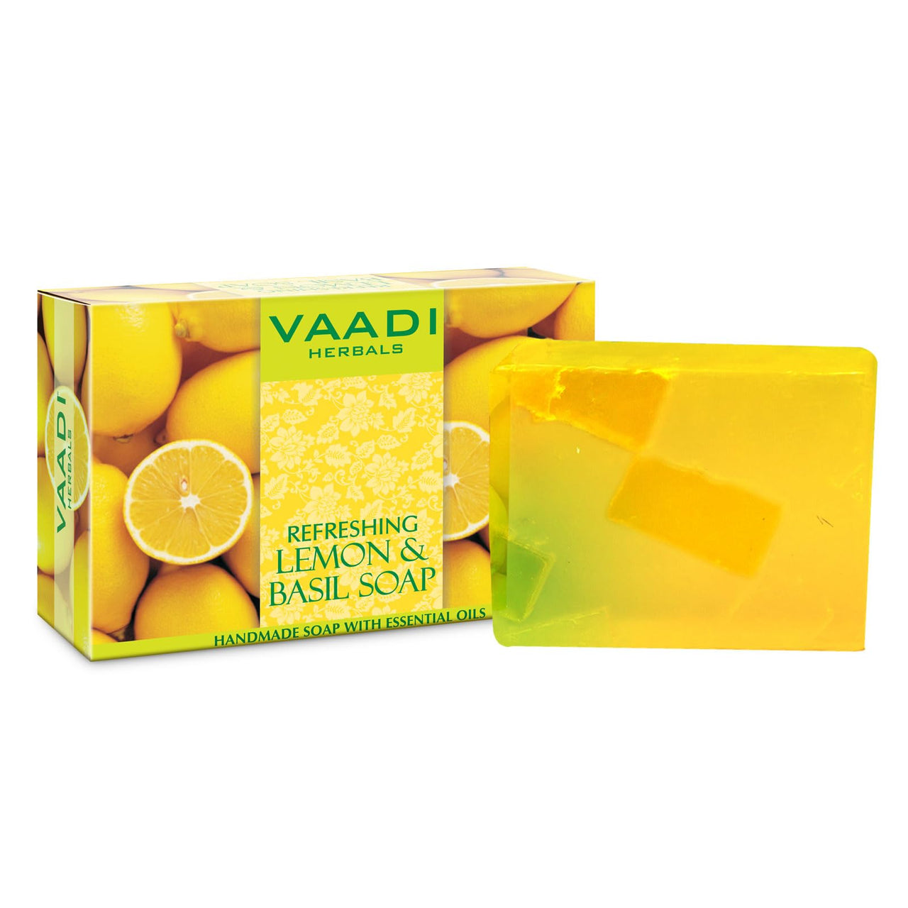 Vaadi Herbals Assorted Luxurious Handmade Herbal Soaps, 75g (Pack of 12)