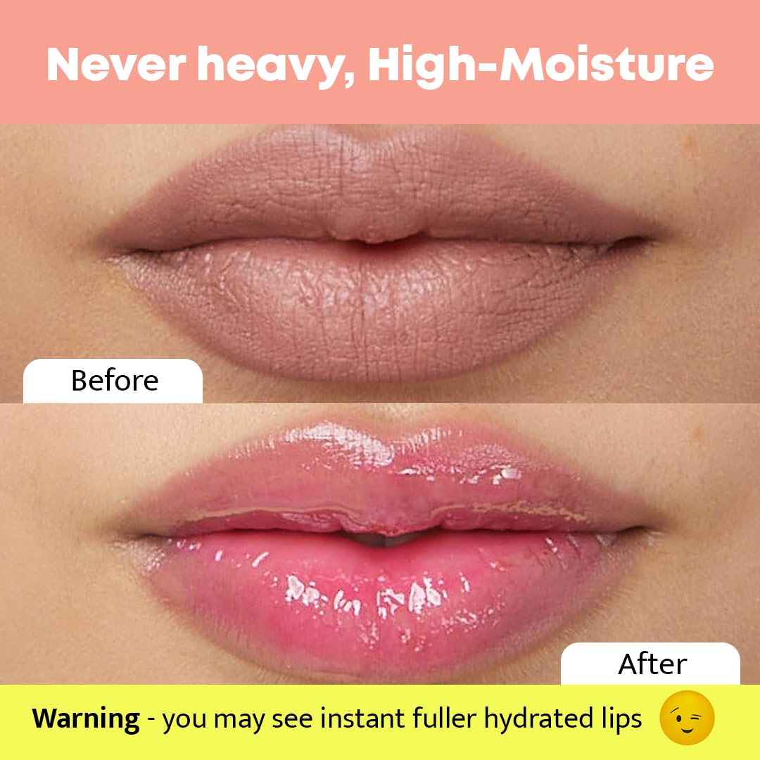 Peach and Musk SPF 30 Ceramide Lip Butter Balm, for Dry Lips with Tripeptide & Squalane, 3D Pillow Effect, Brightens & Hydrates Lips, Tinted Lip Balm - Rage Red (5ml)