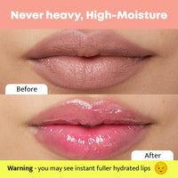 Peach and Musk SPF 30 Ceramide Lip Butter Balm, for Dry Lips with Tripeptide & Squalane, 3D Pillow Effect, Brightens & Hydrates Lips, Tinted Lip Balm - Rage Red (5ml)