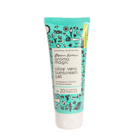 Aroma Magic Sunscreen Sun Block Lotion, Spf 30, 100Ml And Aloe Vera Sun Screen Gel, 100Ml|For All Skin Types