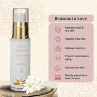 Svarasya Panchpushp - The Ancient Skin Hydration Lotion For Face with Natural ingredients | Retaines moisture upto 8 hours | Hydrates dull and dry skin | Non-greasy, lightweight, and dewy finish | For soft & glowing skin (Moisturizer, 50 Ml)